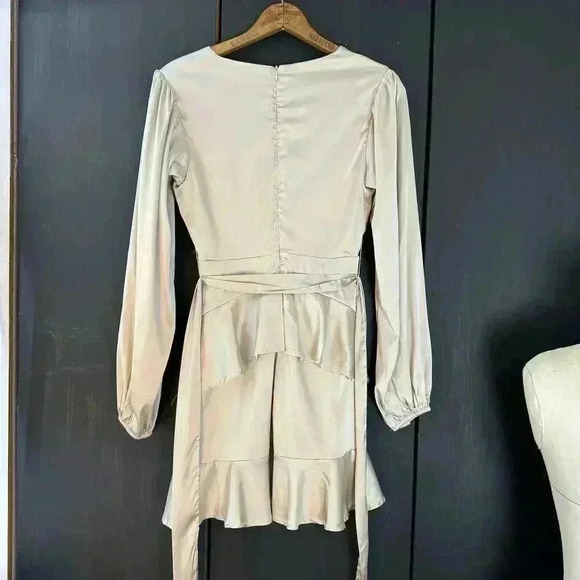 Altar'd State Cream Long Sleeve Dress - Picture 7 of 13